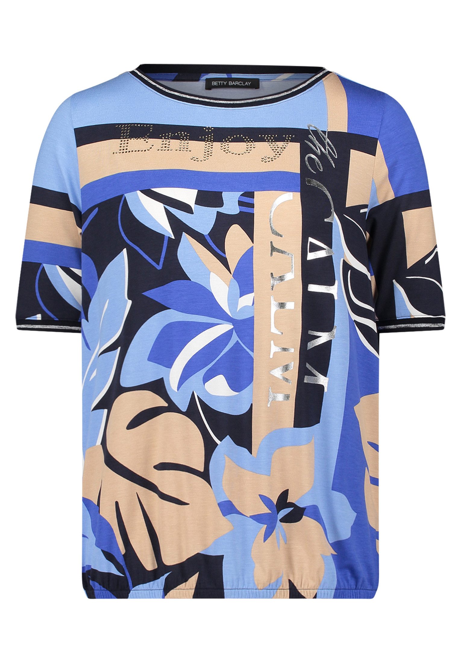 Betty Barclay Kurzarmshirt Damen mit Tunnelzug (1-tlg) günstig online kaufen