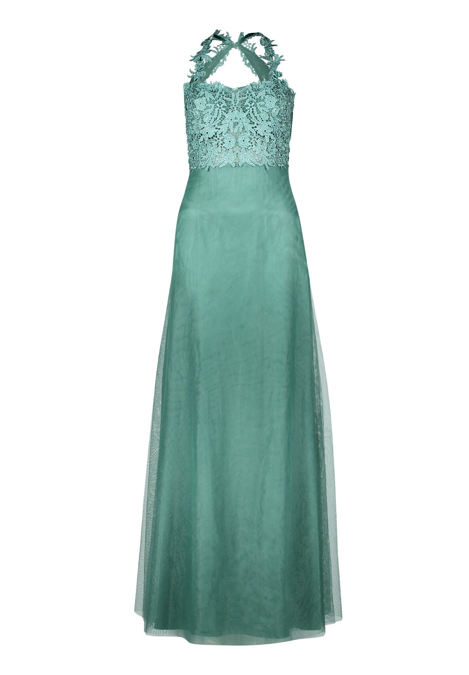 Vera Mont Abendkleid Damen mit Spitze Rückenfrei
