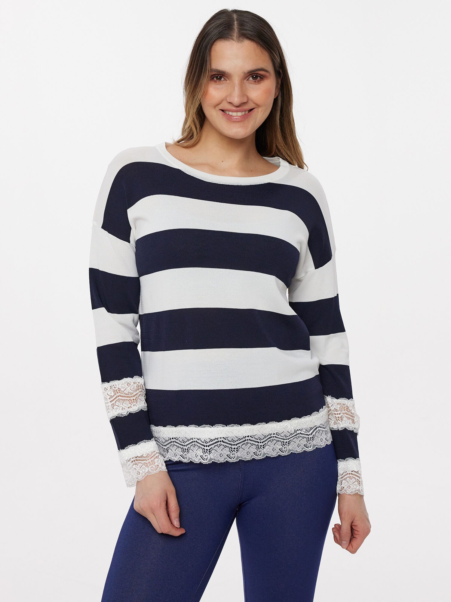 Strickpullover Langarmshirt
