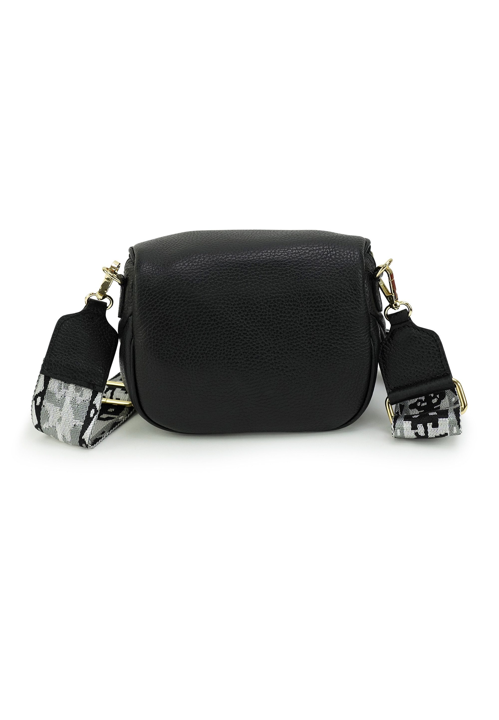 Harpa Schultertasche, mit goldfarbenen Nieten