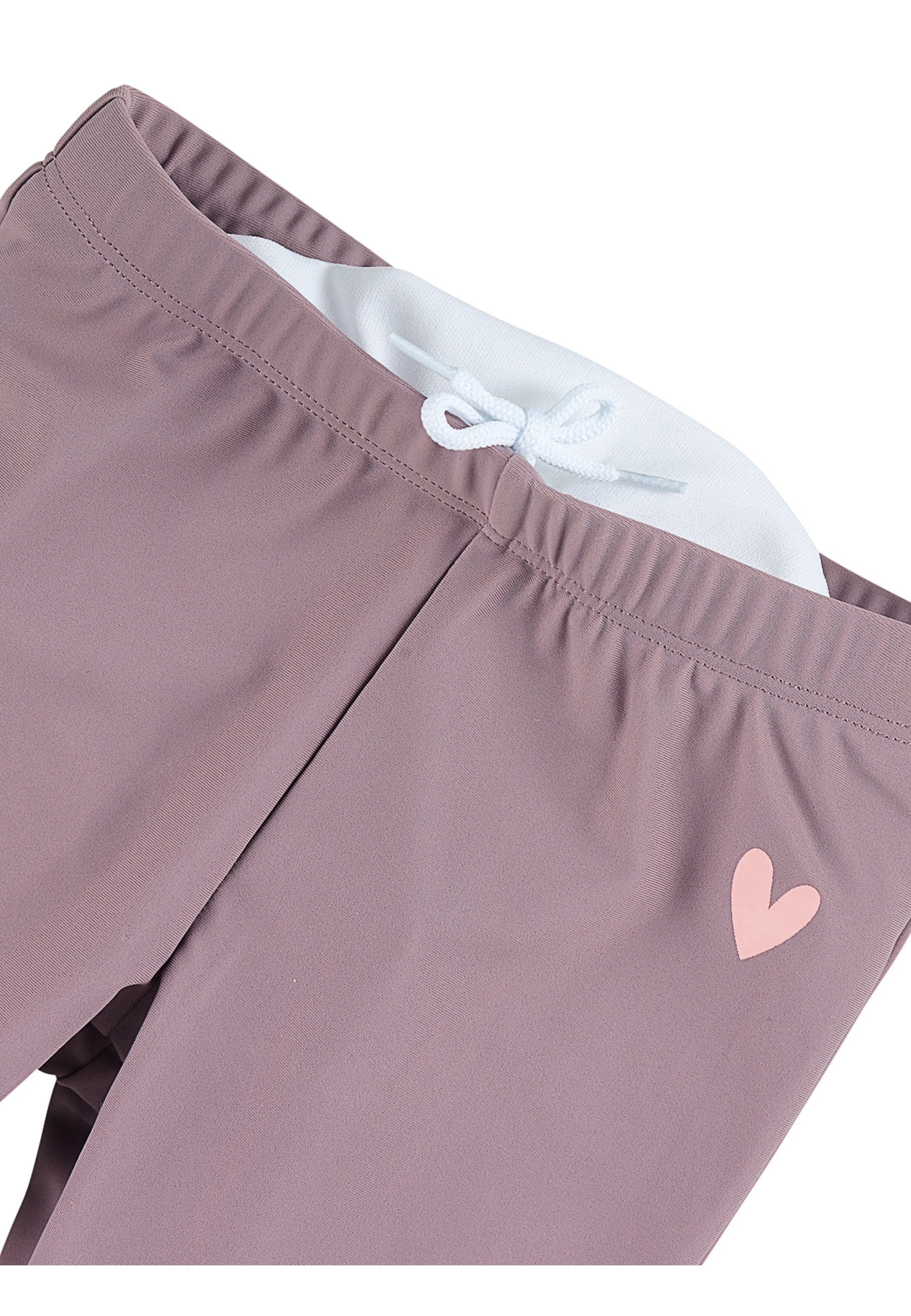 Sterntaler® Badehose UV-Schutz 50+ Badehose Herz (1-St., Baby Schwimmshorts mit Windelfutter, Badeshorts Kinder) Baby Badehose mit Kordel zur Weitenregulierung, Badepants