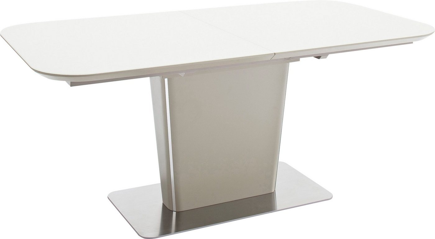 MCA furniture Esstisch »Ubora«, Synchronauszug, Tischplatte Sicherheitsglas-kaufen
