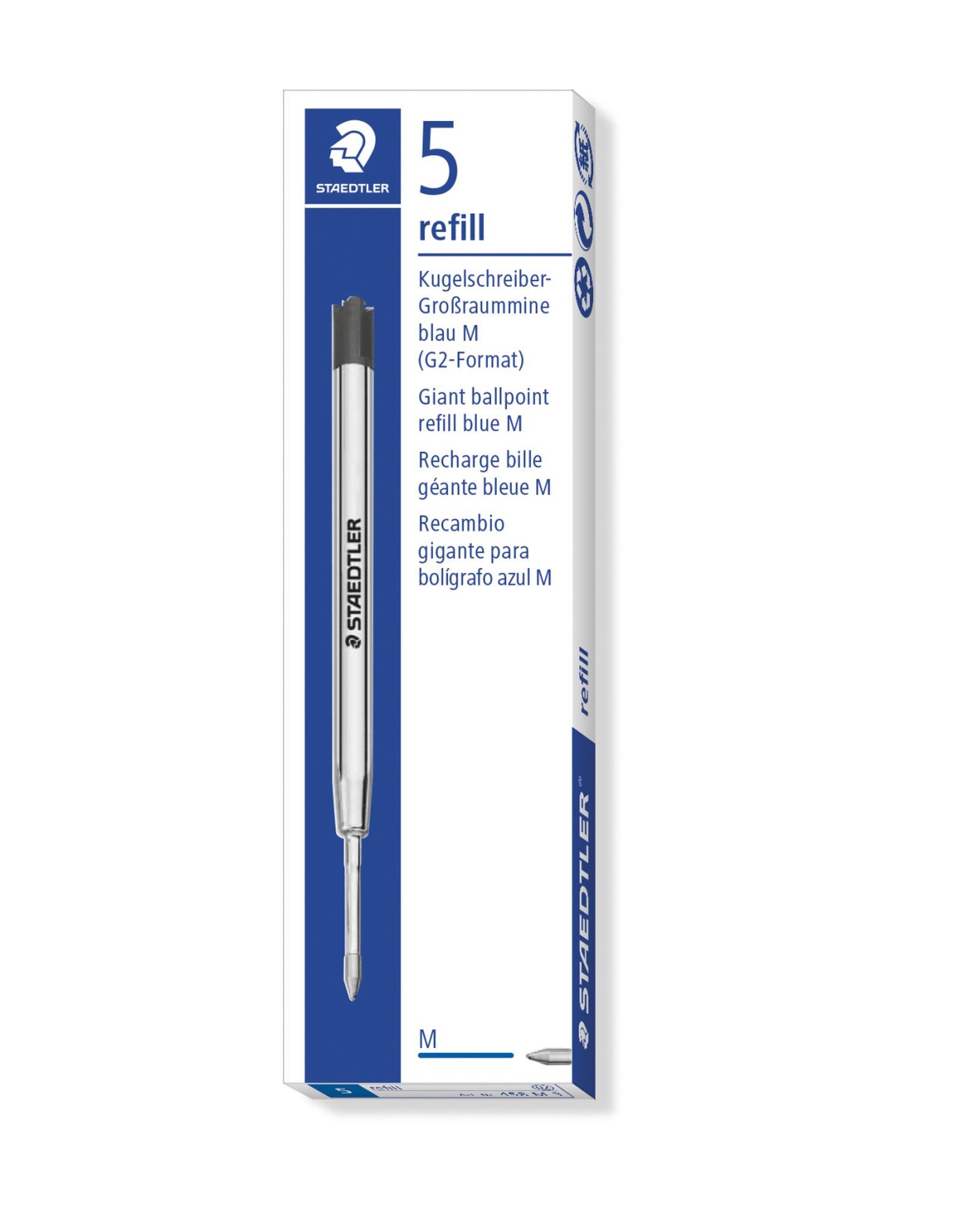STAEDTLER Kugelschreiber Staedtler Kugelschreiber G2 Mine blau M