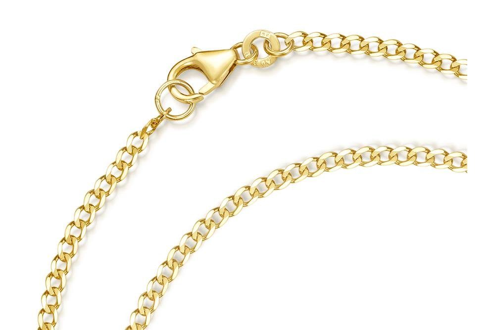 Silberkettenstore Goldkette Panzerkette 2mm - Stärke 0,5mm - 333 Gold, Läng günstig online kaufen