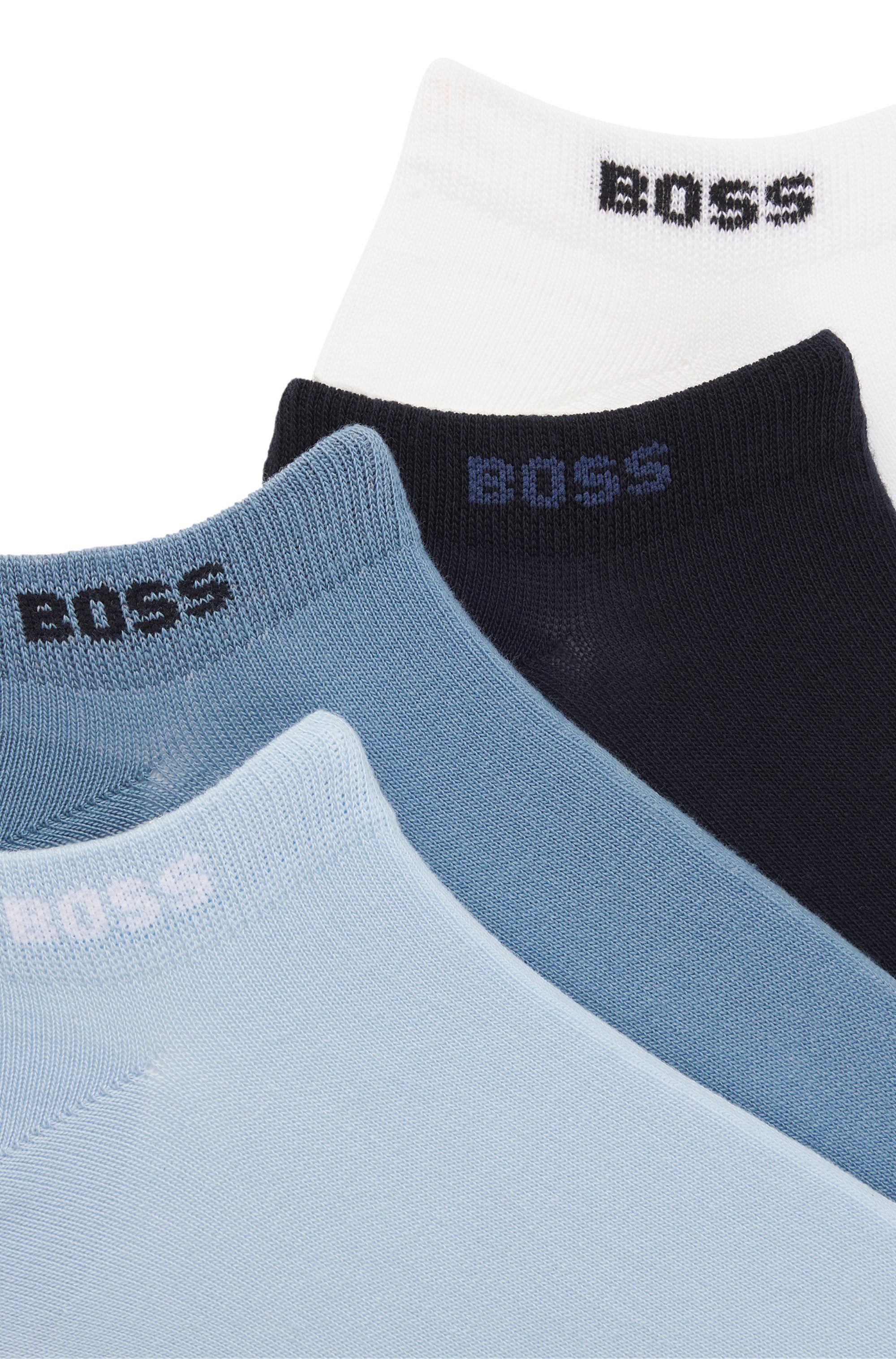 BOSS Sneakersocken 5P AS Uni CC (Packung, 5-Paar) mit BOSS Label