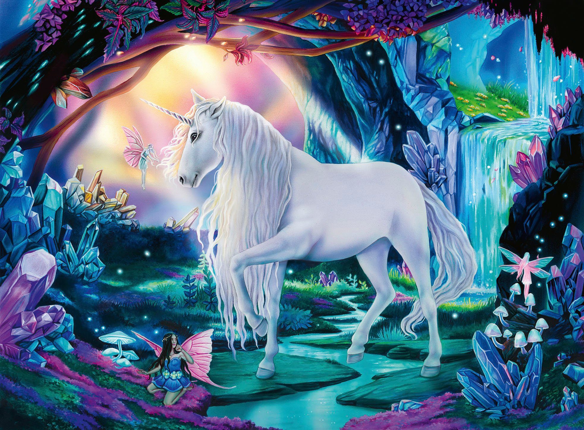 Ravensburger Puzzle Kristall-Einhorn, 300 Puzzleteile, Made günstig online kaufen