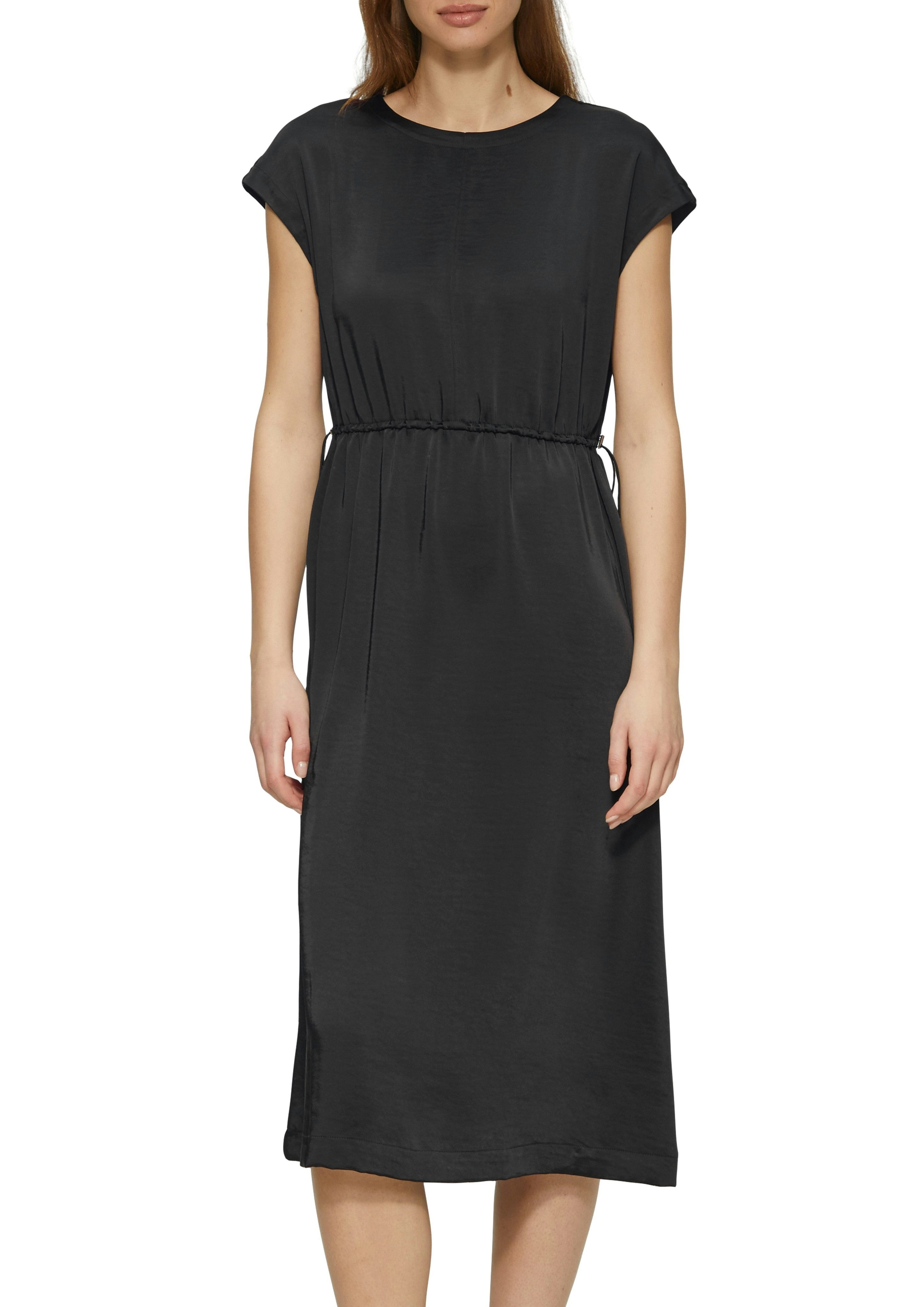 s.Oliver A-Linien-Kleid mit überschnittenen Schultern