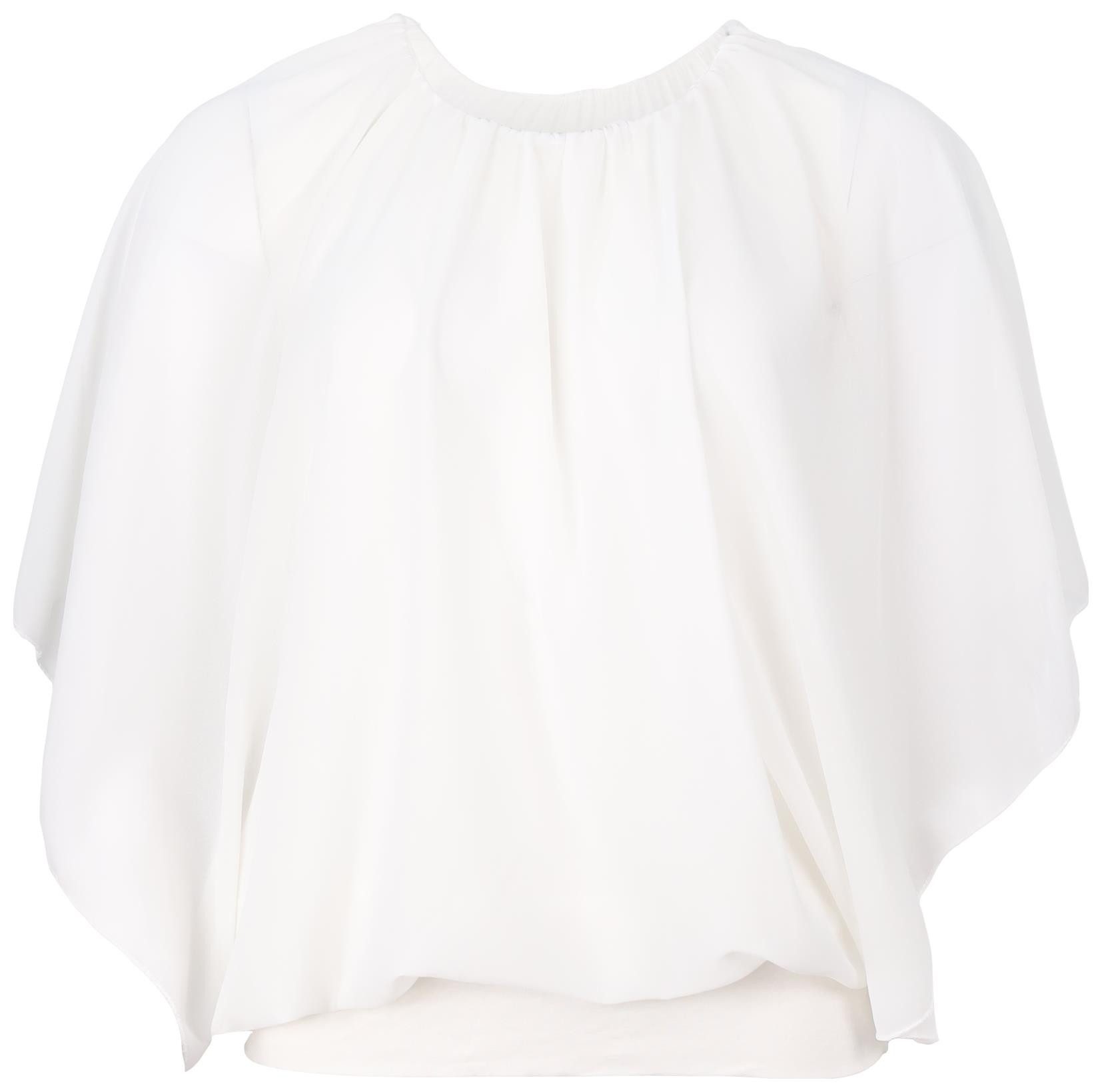 malito more than fashion Chiffonbluse malito Damen Bluse im Fledermaus Look günstig online kaufen