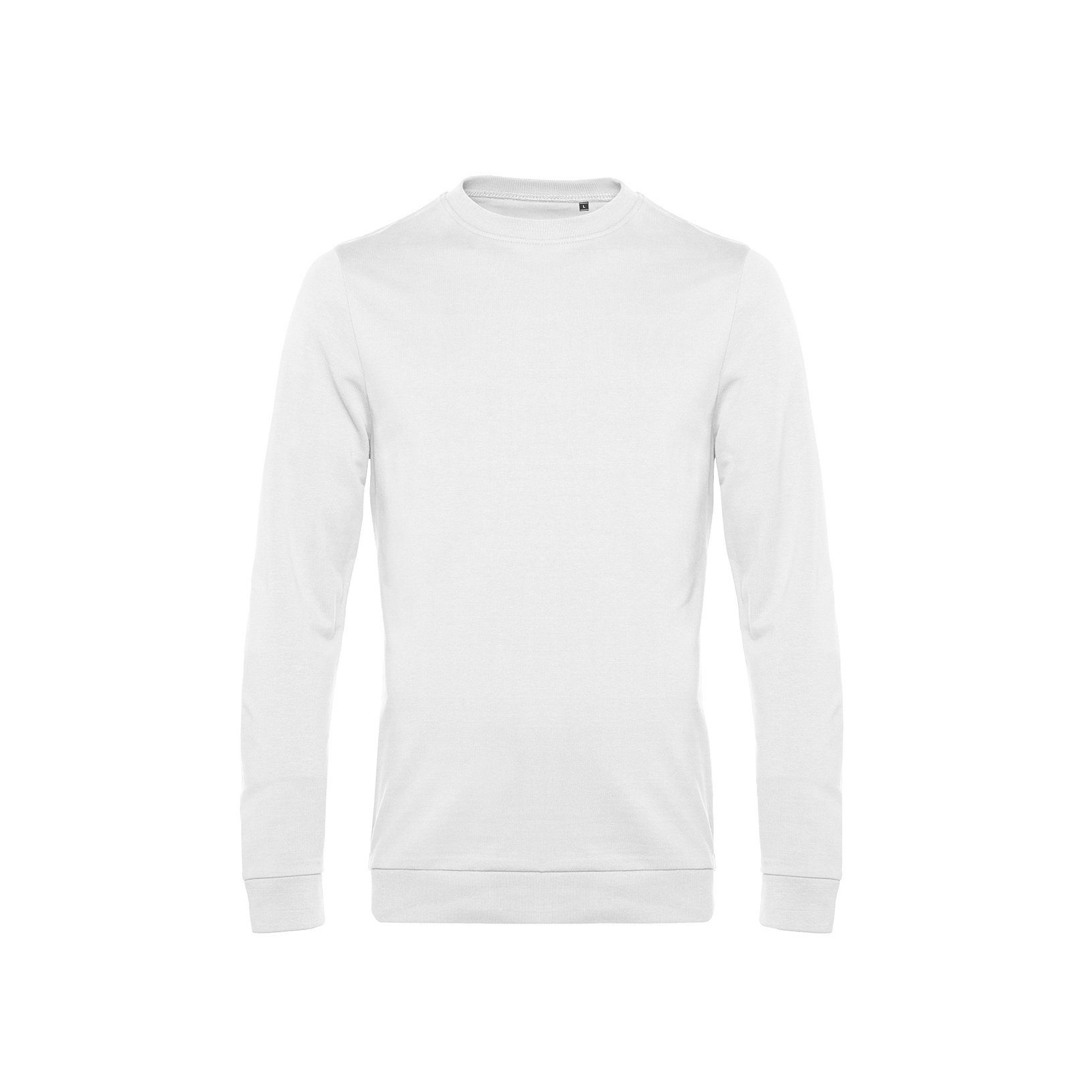 Selenzia Rundhalspullover Selenzia Herren Pullover Sweatshirt Sweater Pulli Weiß