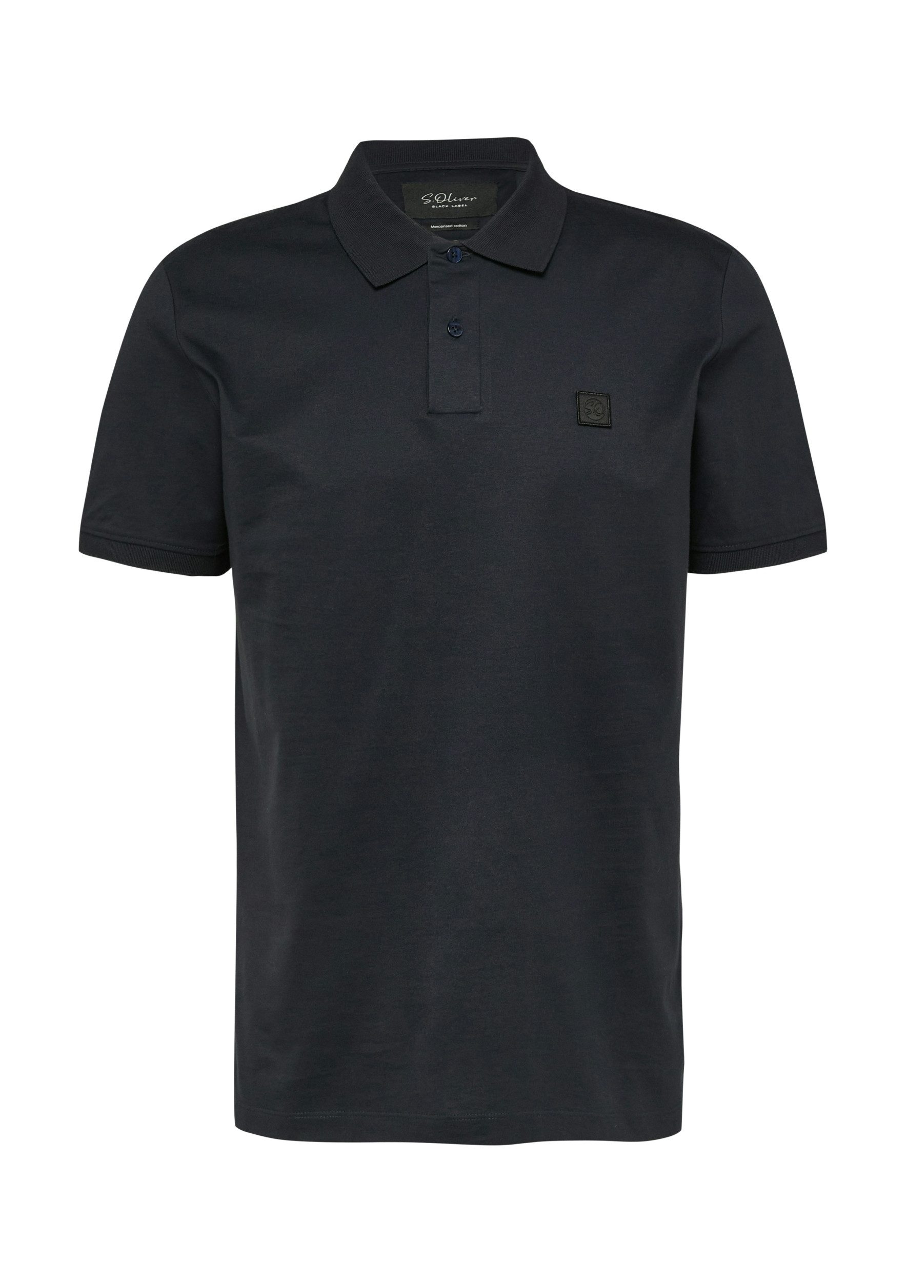 s.Oliver BLACK LABEL T-Shirt Polo-Shirt, BLUE