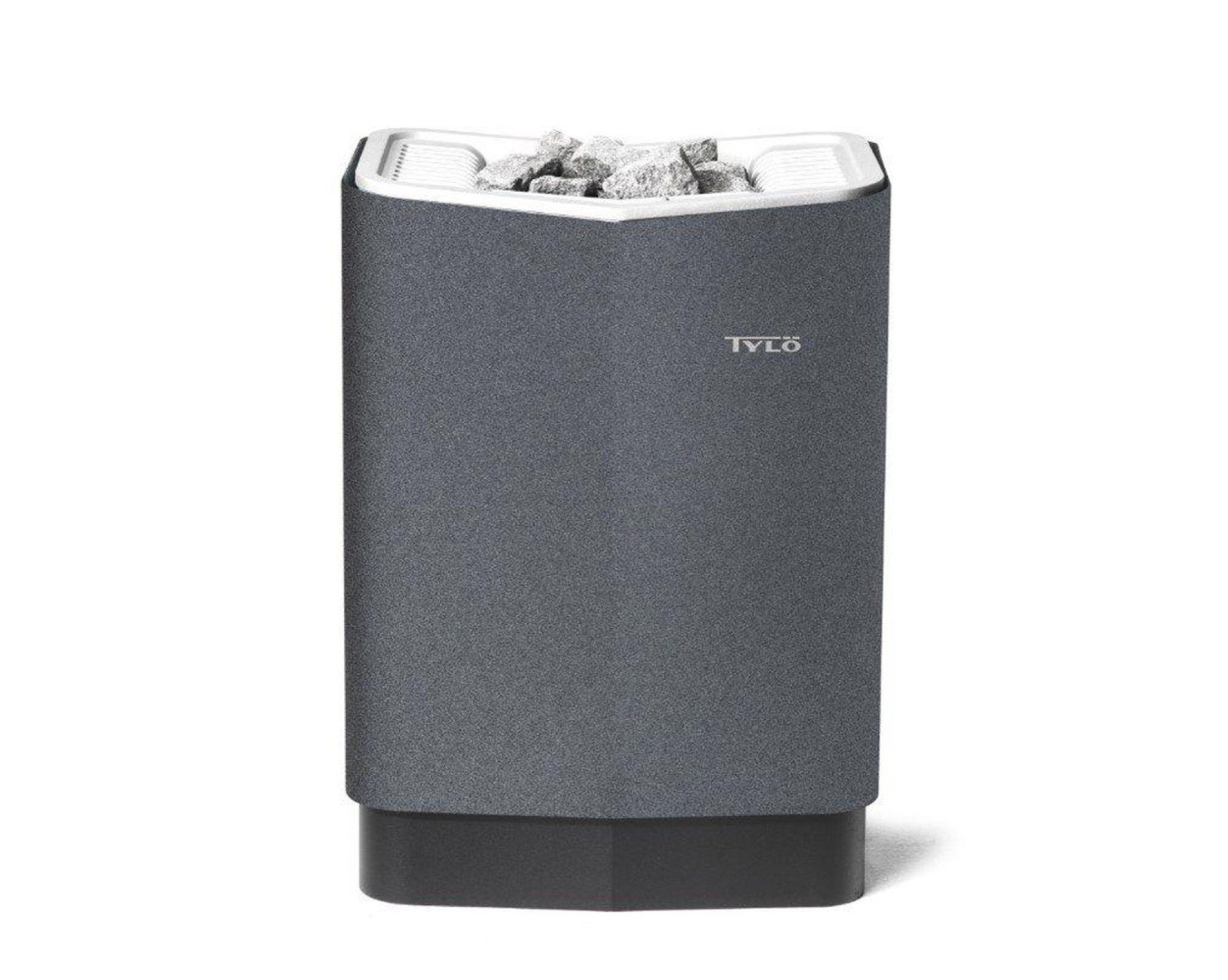 Tylö Saunaofen Tylö Sense Commercial Saunaofen 6,6 kW Grau 400 V, 6,6 kW, externe Steuerung erforderlich, (Saunakabinen mit 4–8 m), Für externe Steuerung und erhöhte Nutzungsintensität