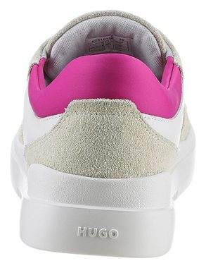 HUGO Blake Tenn Sneaker mit Kontrastbesatz, Freizeitschuh, Halbschuh, Schnürschuh