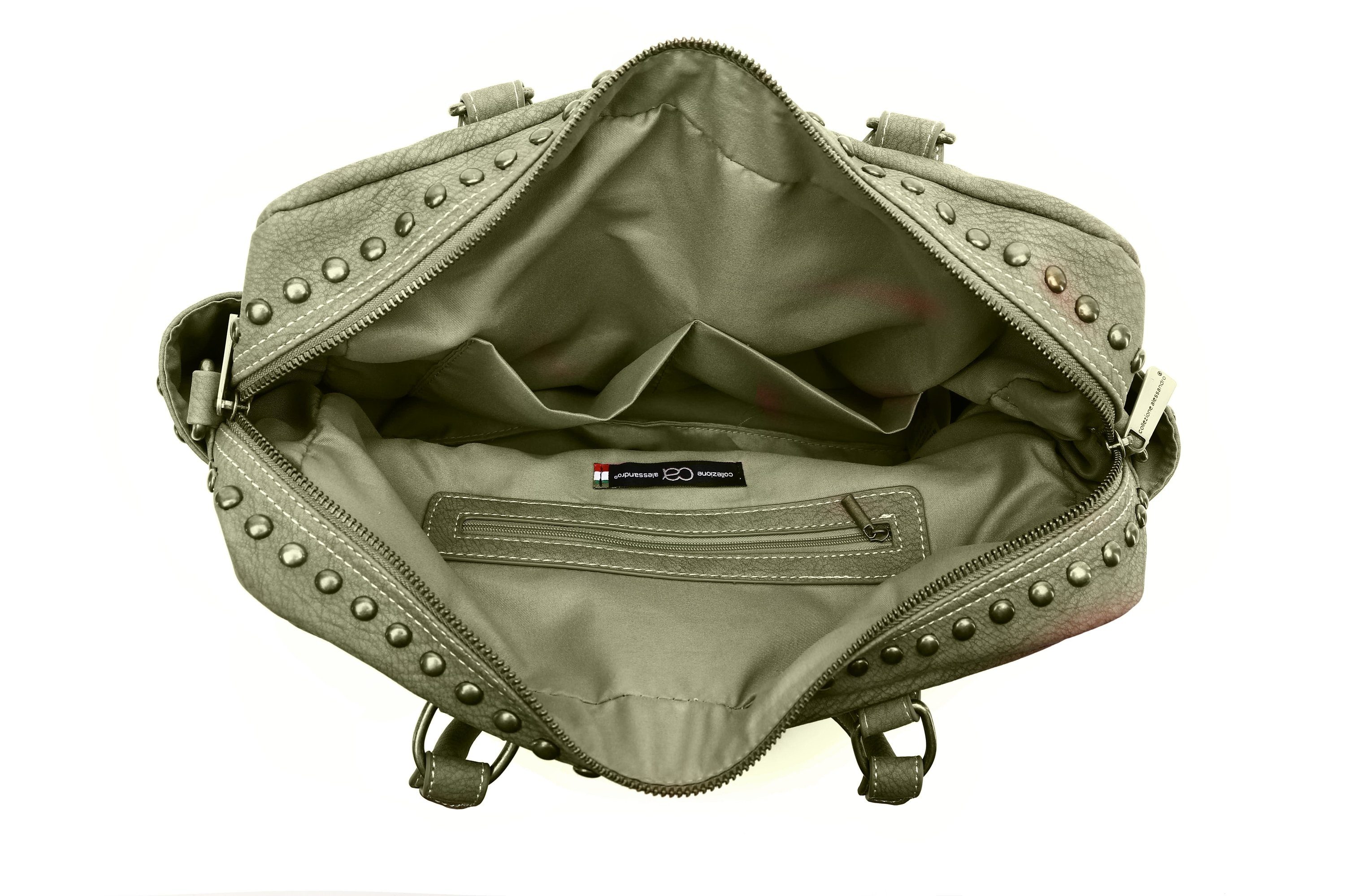 COLLEZIONE ALESSANDRO Schultertasche Amalia, mit 2 Seitenfächern