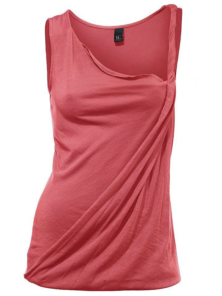 Chiffonbluse Damen Chiffon-Bluse Shirt Top Tunika Hemd orange 700639