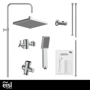 Eisl Brausegarnitur Easy Refresh, Höhe 127 cm, Antikalknoppen und integrierte Wassersparfunktion