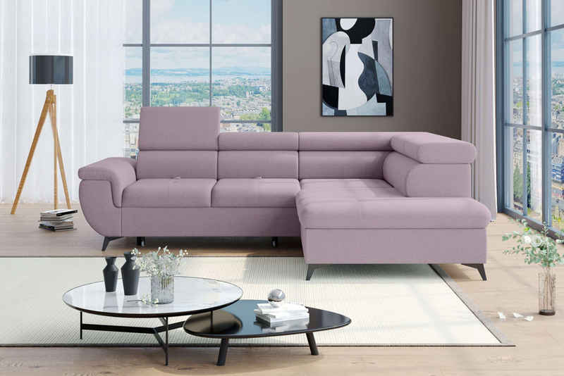 Stylefy Ecksofa Stylefy Kendall Ecksofa, L-Form, Eckcouch, Design