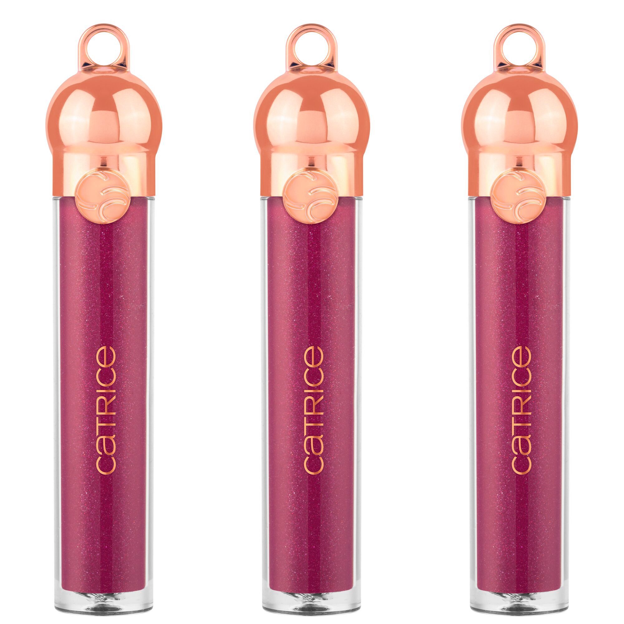 Catrice Блиск для губ HOLLYGLAZING Glazing Lip Colour, 3-tlg.