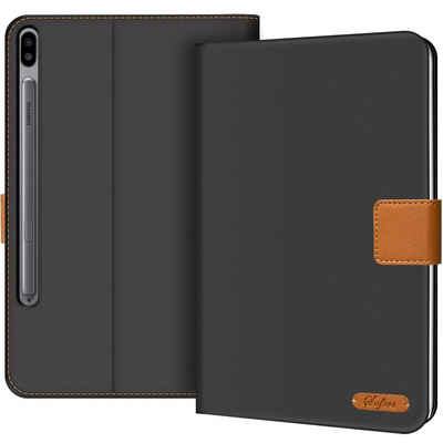 CoolGadget Tablet-Hülle Book Case Tablet Tasche für Samsung Galaxy Tab S8 Ultra 36,99 cm (14,6 Zoll), Hülle Klapphülle Cover für Galaxy Tab S8 Ultra WiFi LTE Schutzhülle