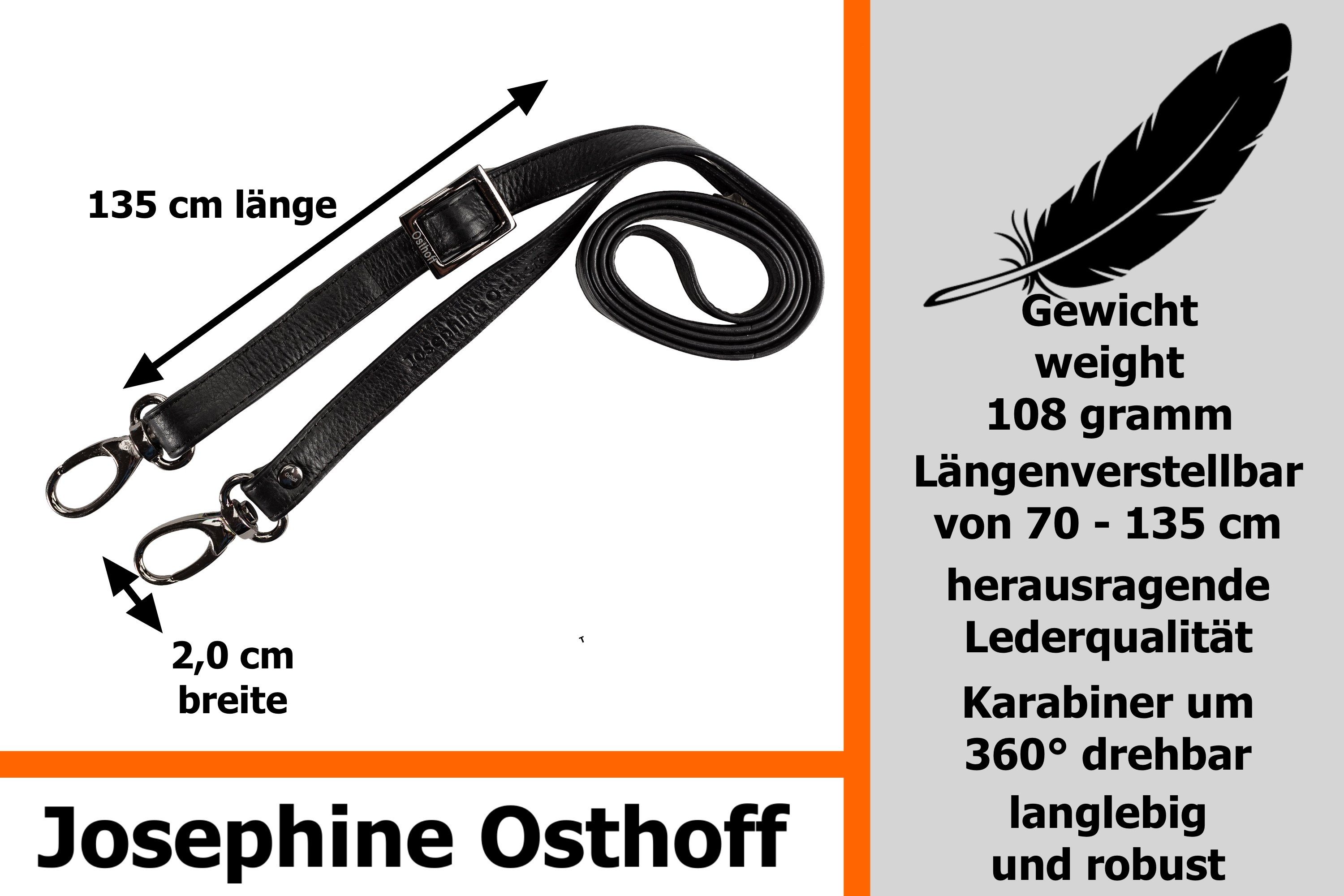 Josephine Schulterriemen Osthoff Anthrazit / Schwarz schwarz/anthrazit 2 Schulterriemen cm