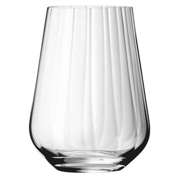 Dekomiro Tumbler-Glas Sternschliff Wasser 4er-Set neu im Dekomiro Set, Kristallglas
