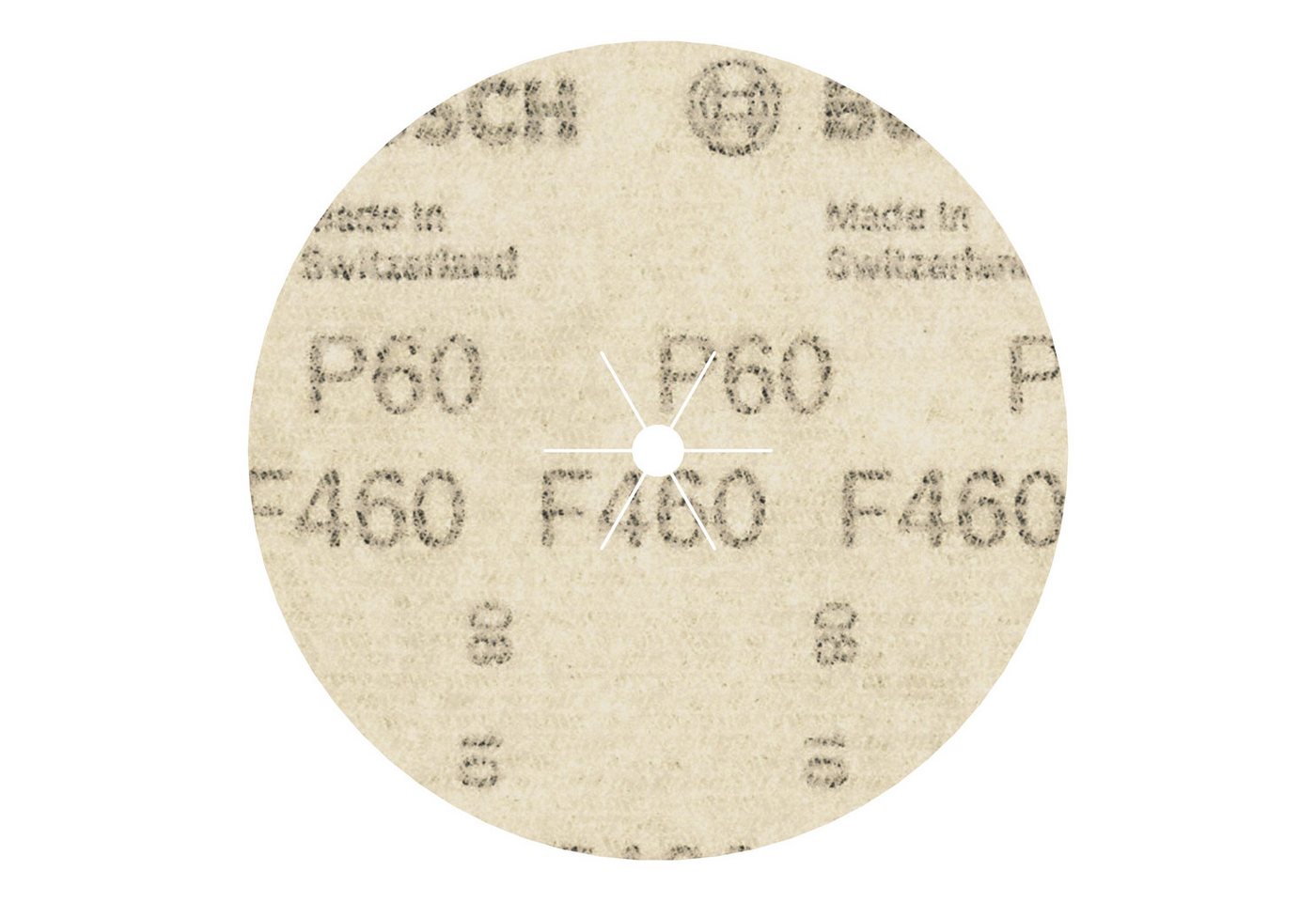 Thumbnail - BOSCH Schleifpapier Pro F460 Schleifblätter, (5 Stück), Pro F460 Schleifblatt, 125 mm, G60 - 5er-Pack