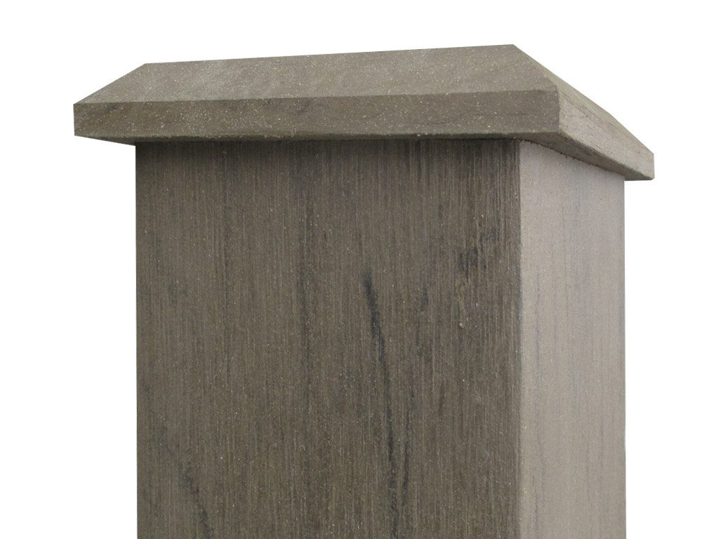Belladoor Zaunpfosten WPC Zaunpfosten Beige 200 cm - WPC Pfosten