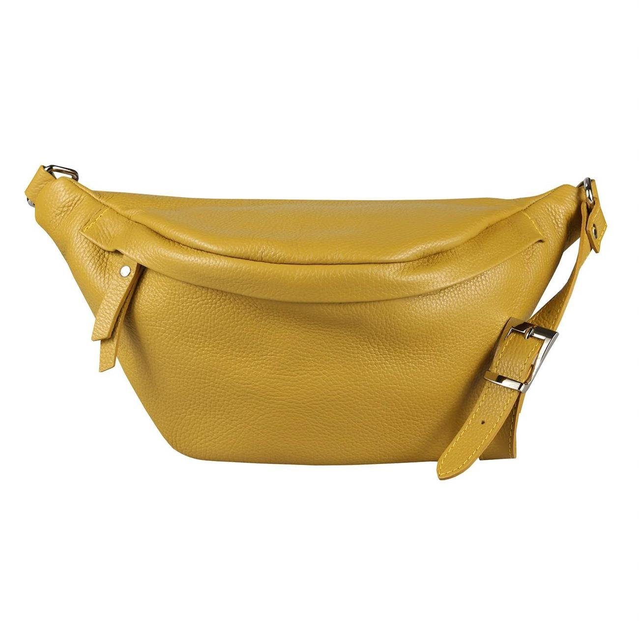ITALYSHOP24 Bauchtasche Damen Leder Gürteltasche Hüfttasche günstig online kaufen