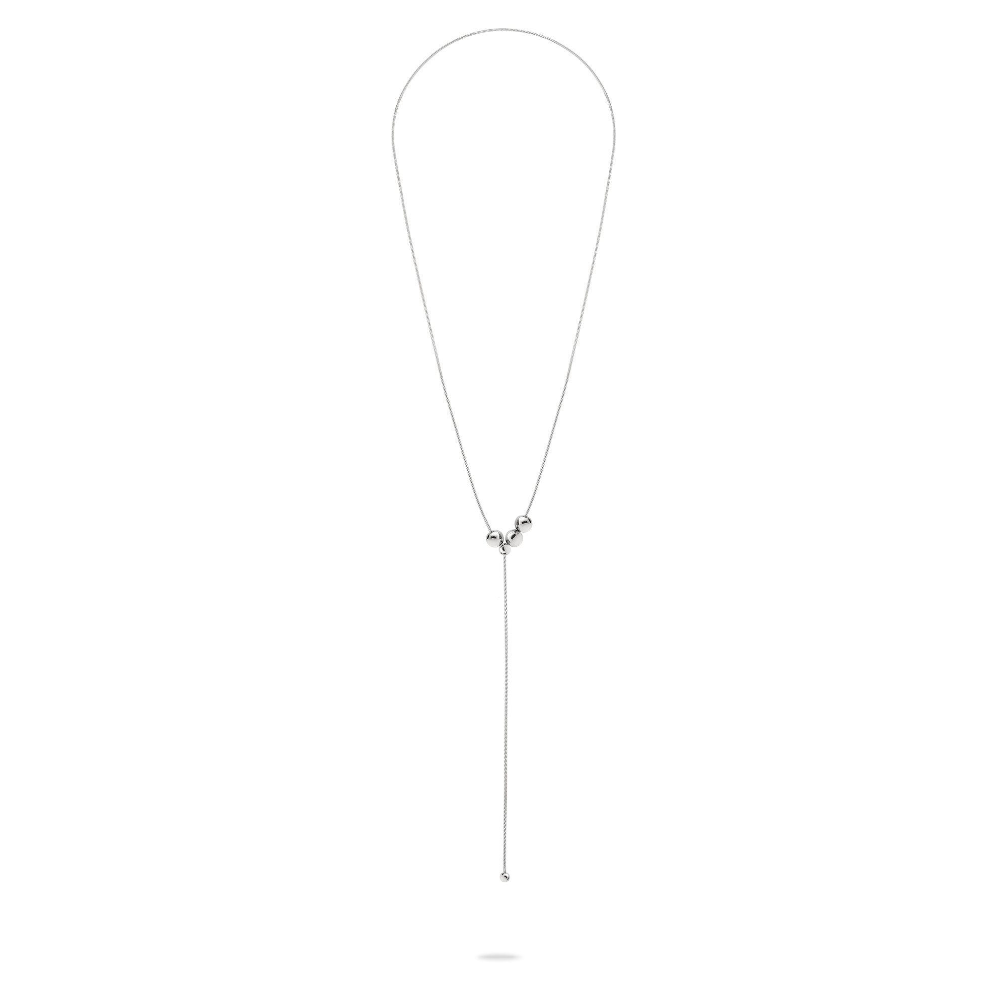 Liebeskind Berlin Y-Kette Schmuck Geschenk Edelstahl Halskette Steel Ball