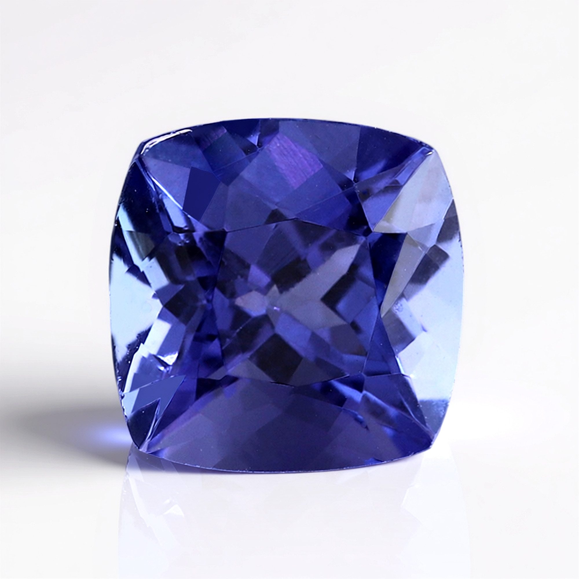 Cavill Edelstein Cavill Ring Sterlingsilber mit 1,18 ct AAA-Tansanit, tiefblau-violett, (1-St)