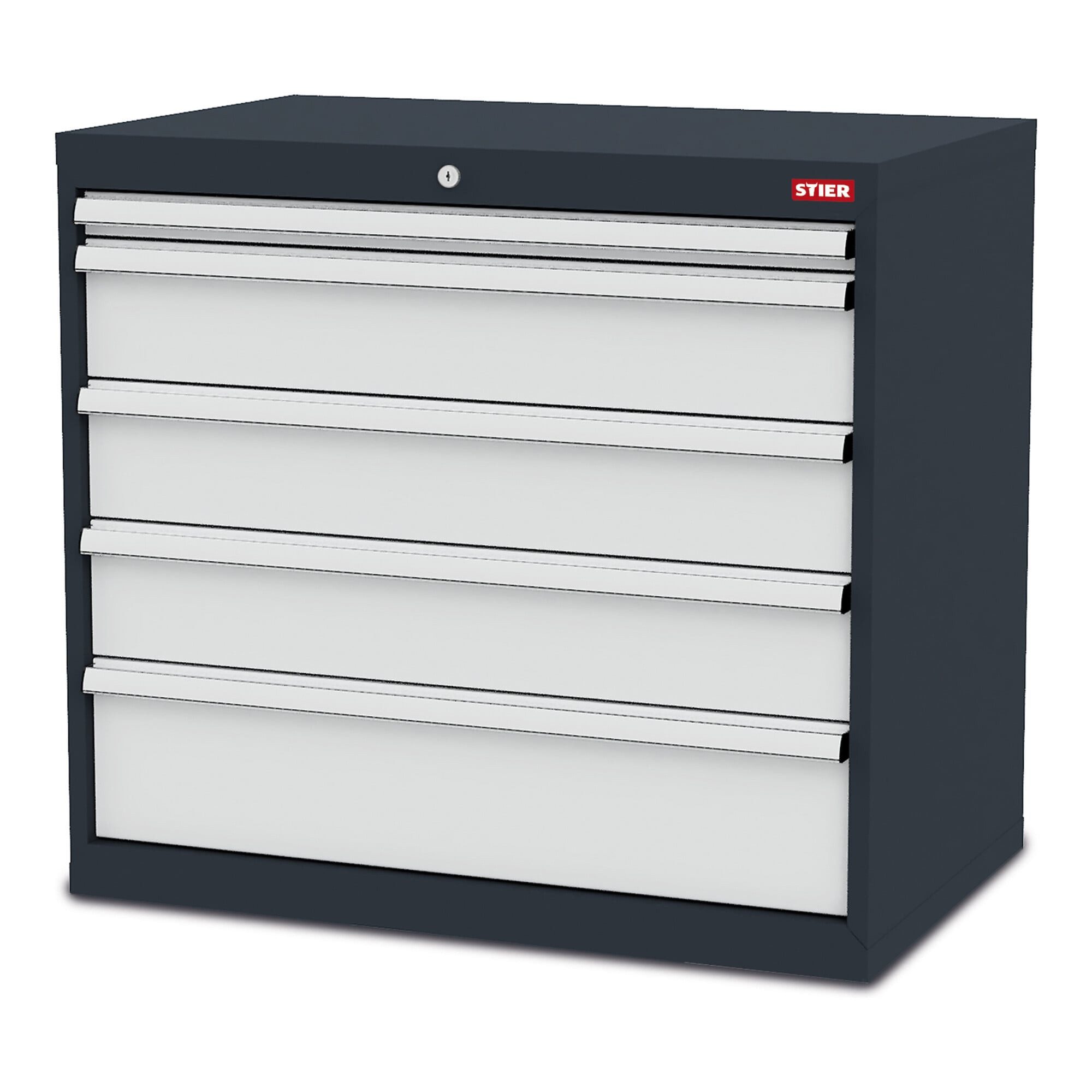 Stier Hängeregisterschrank STIER Schubladenschrank mit 5 Schubladen, BxTxH 900x575x820 mm, Gesa