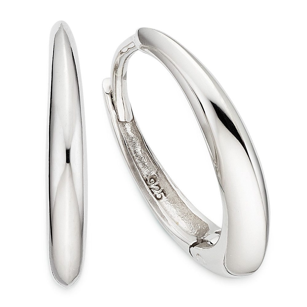 Bruno Banani Paar Creolen Schmuck Geschenk Silbercreolen