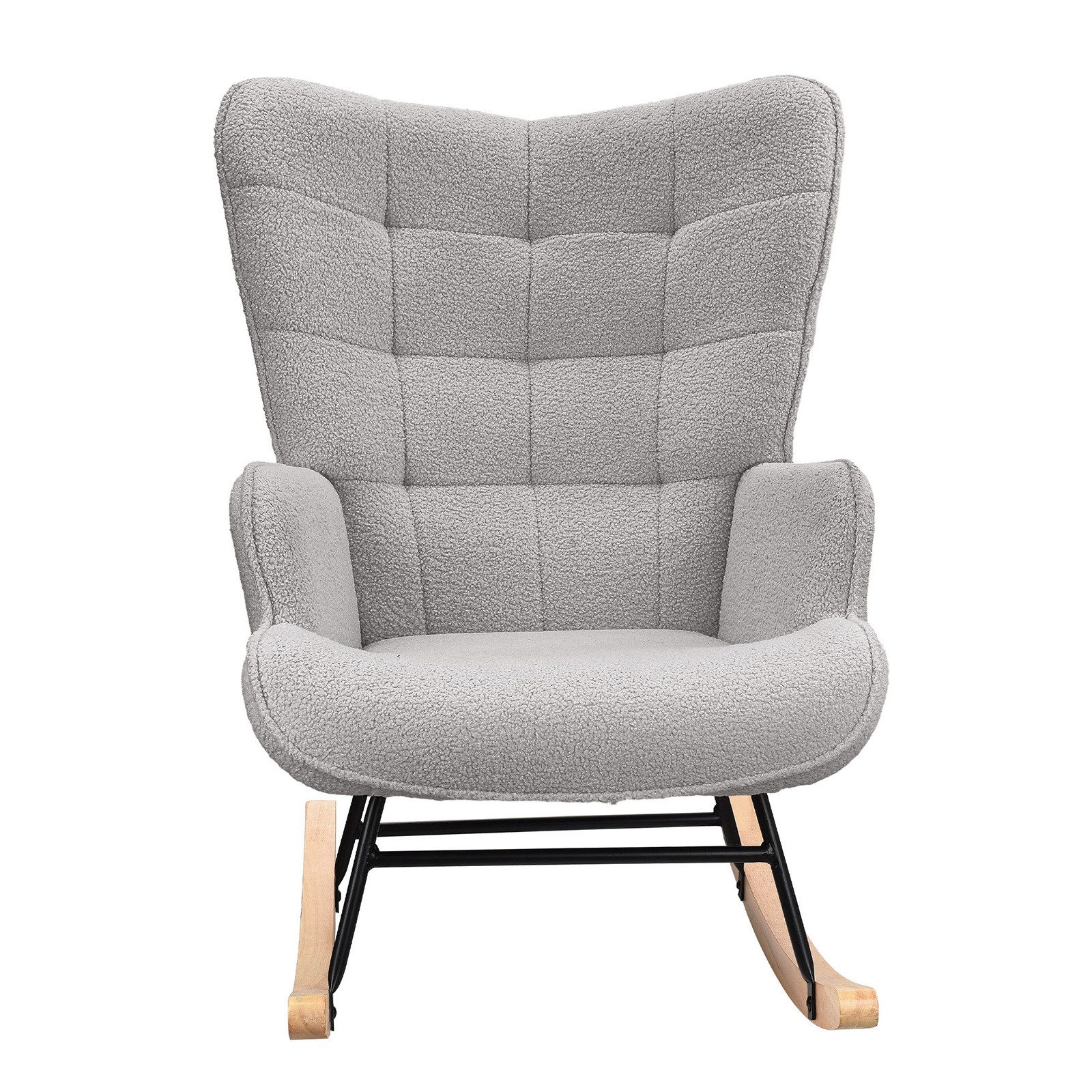 PXloue Schaukelstuhl Stillsessel Relaxsessel Loungesessel, Mit günstig online kaufen