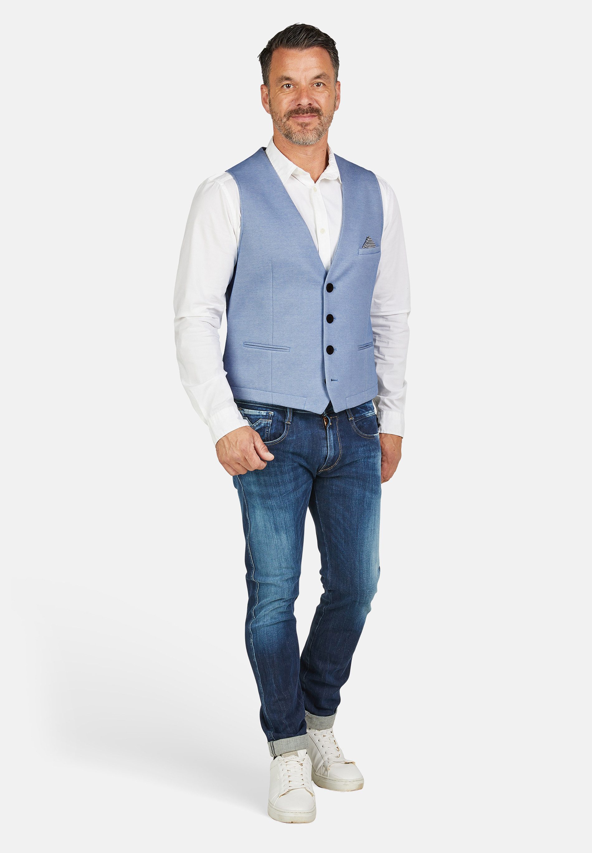 Calamar Anzugweste Weste Cotton Blend