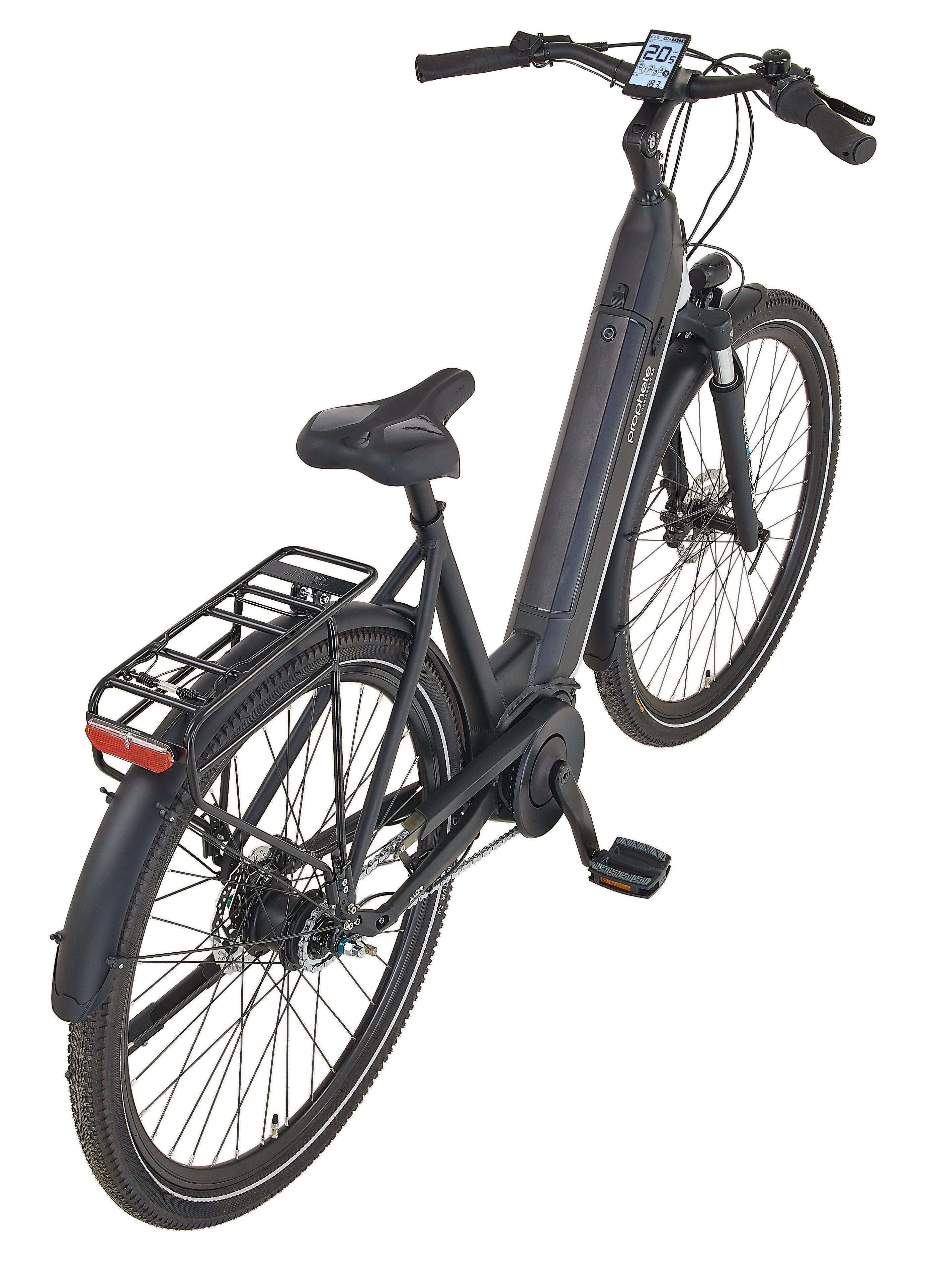 Prophete E-Bike Cityrad Geniesser 4.8, 7 Gang Shimano Nexus Schaltwerk, Nabenschaltung, Mittelmotor, 540 Wh, Pedelec, Elektrofahrrad für Damen u. Herren