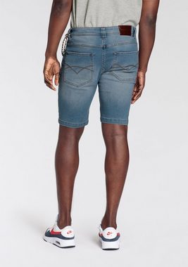 Bruno Banani Jeansshorts (Set, 2-tlg., mit Band) mit abnehmbarer Hosenkette