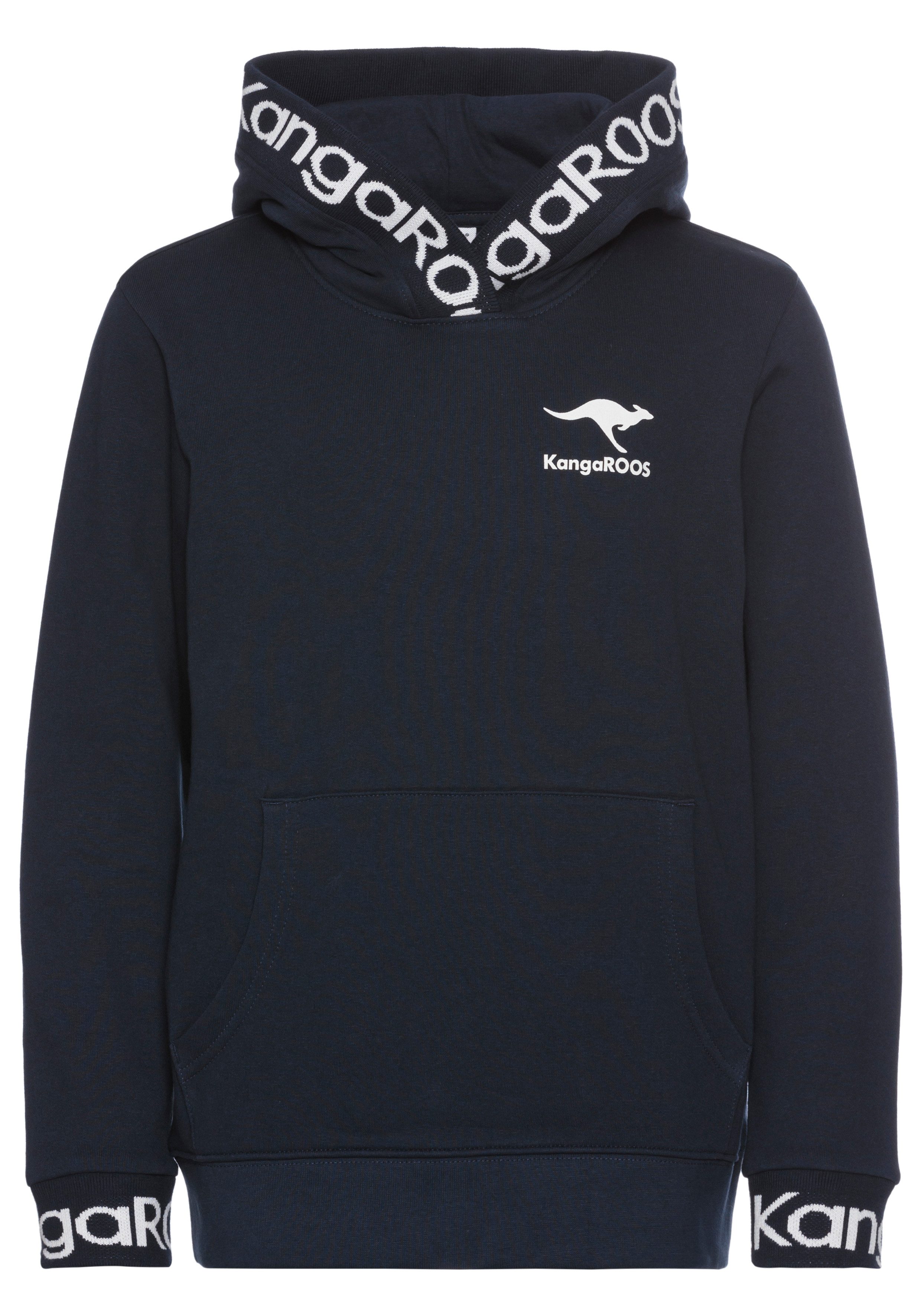 Kapuzensweatshirt Rückendruck