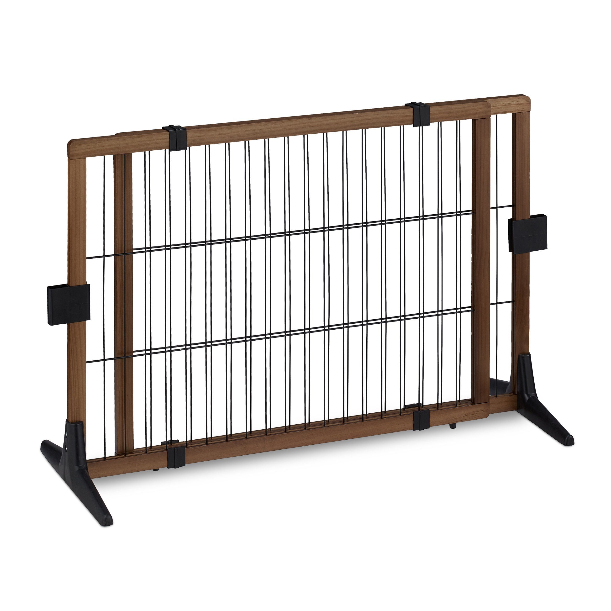 relaxdays Türschutzgitter Ausziehbares Absperrgitter 71 cm hoch (1 St)