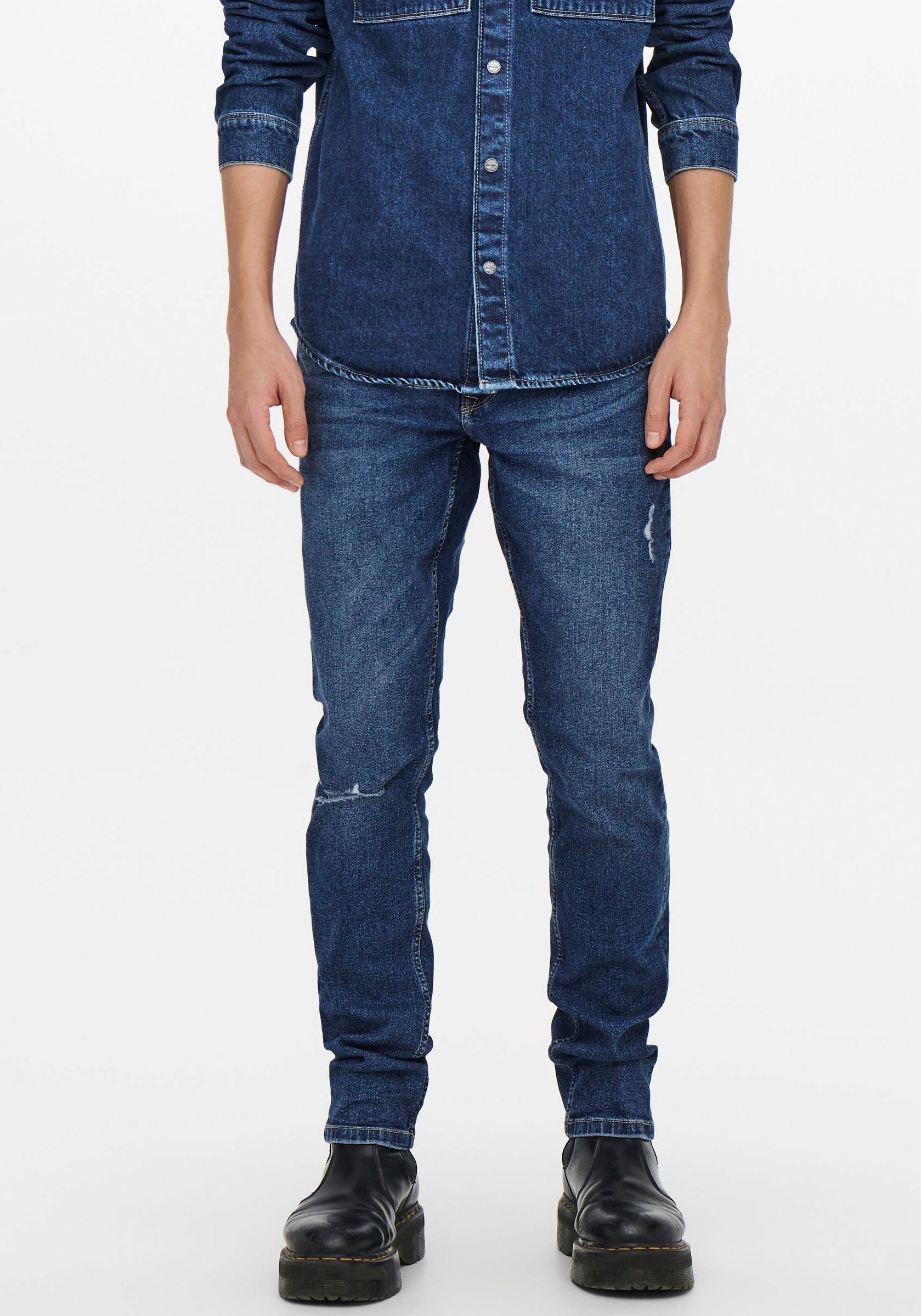 ONLY & SONS Slim-fit-Jeans LOOM LIFE blue