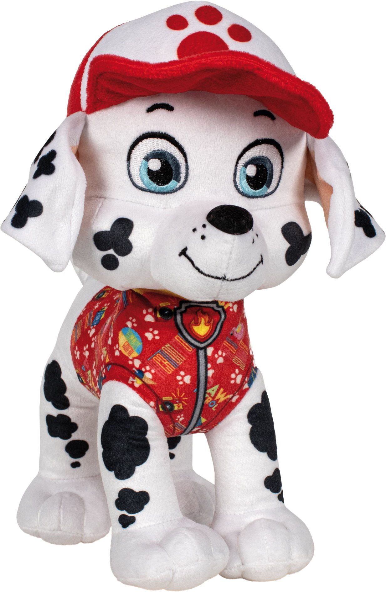 Schmidt Spiele Plüschfigur Plüsch Stofftier Paw Patrol Marshall Summer Edition 28 cm 42826