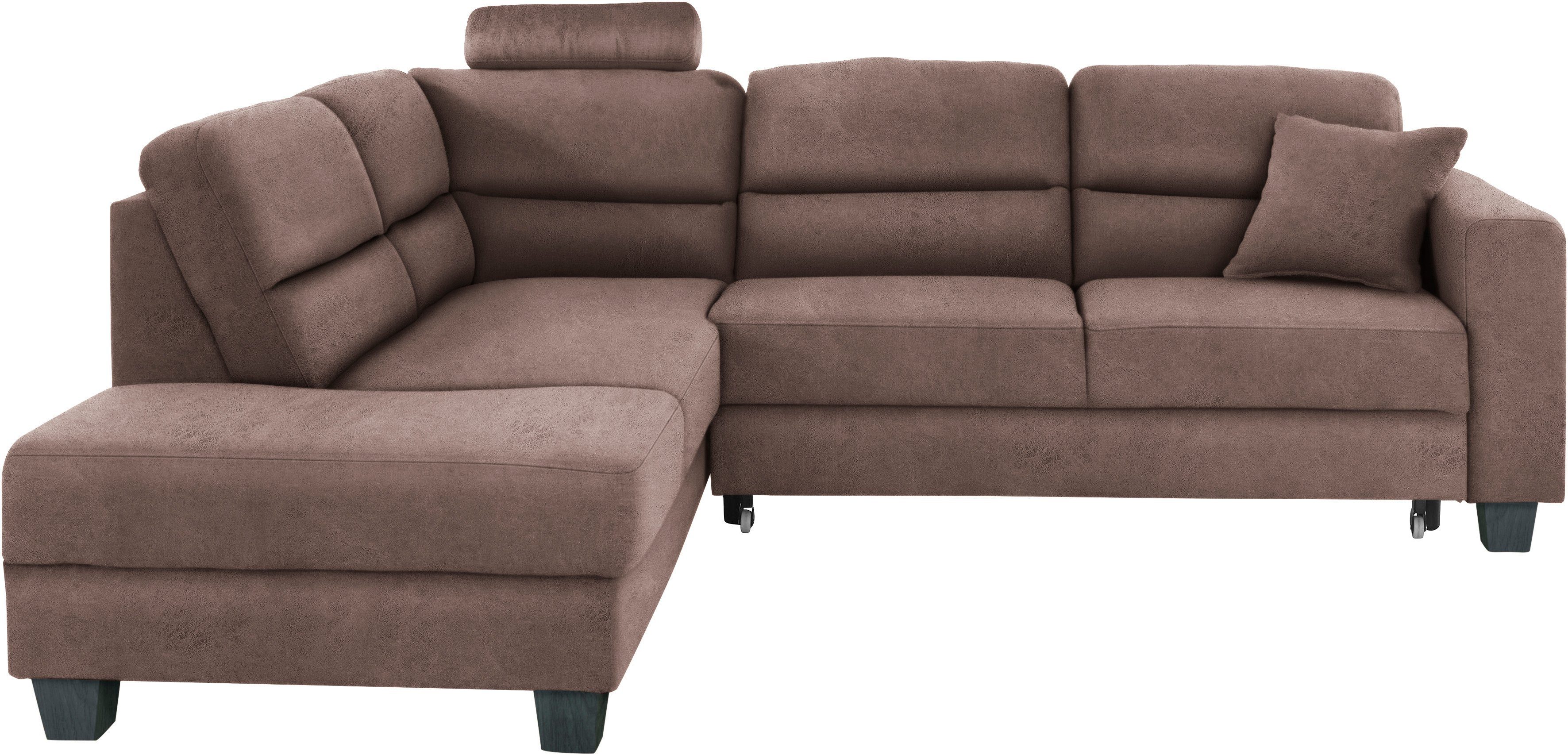 TRENDMANUFAKTUR Ecksofa Chamber, zeitlos & elegant, günstig online kaufen