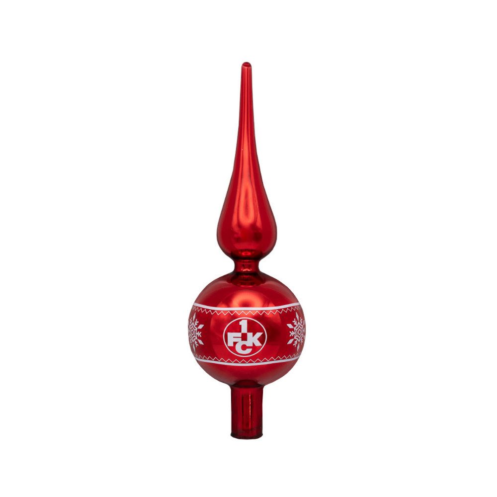 Christbaumschmuck FCK Christbaumspitze Logo