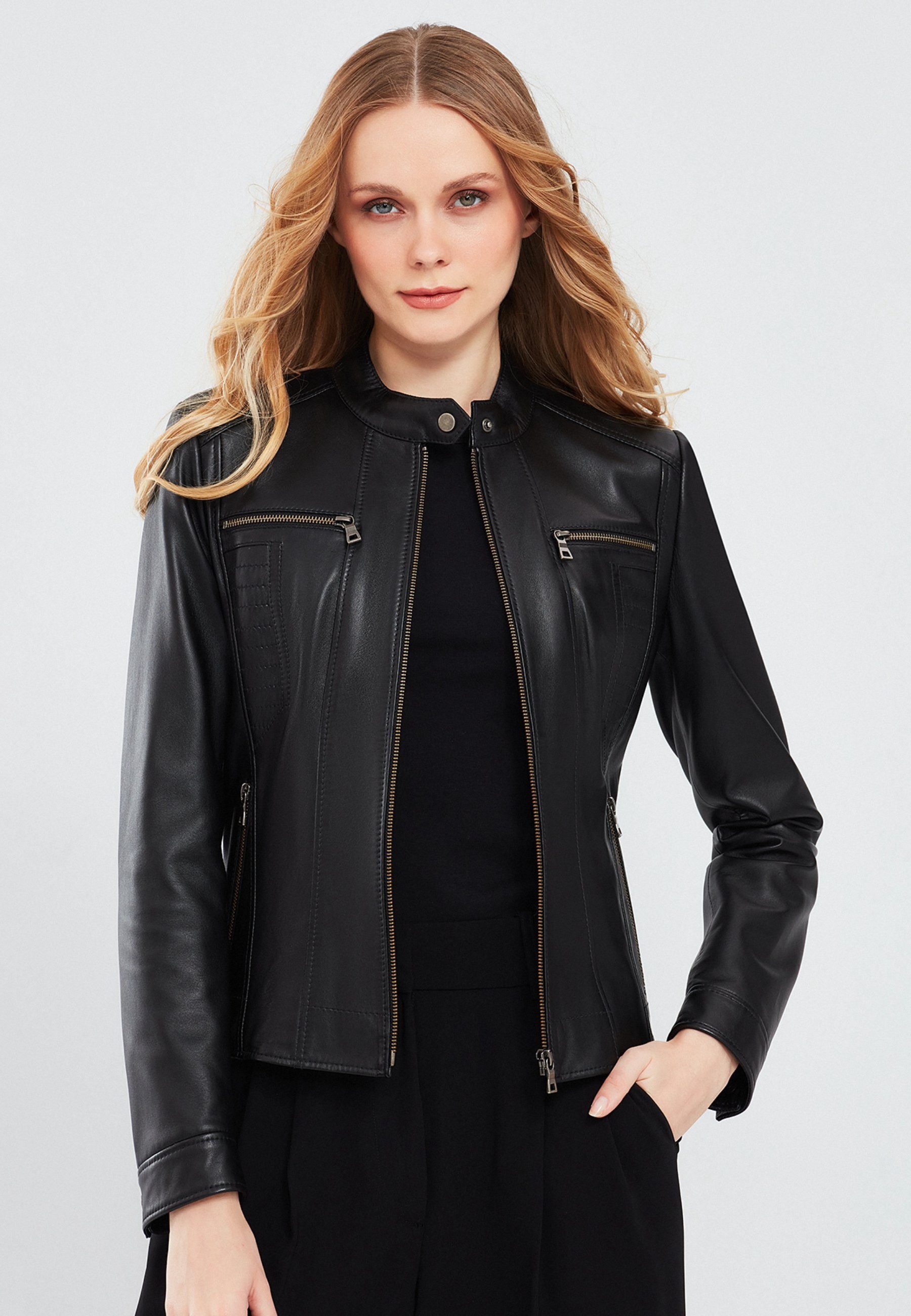 Lederjacke Marlyn Kurze Lederjacke