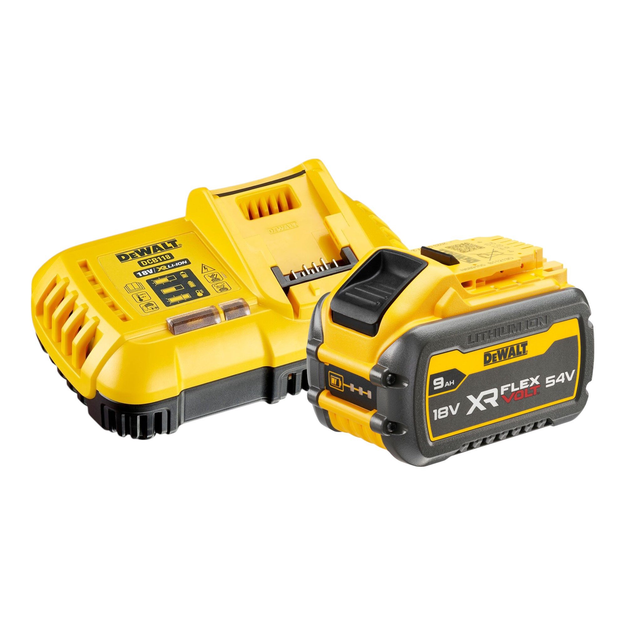 DeWalt Akku-Rasentrimmer DCM 571 X1 Akku Motorsense 54 V FlexVolt 38 cm Brushless + 1x Akku