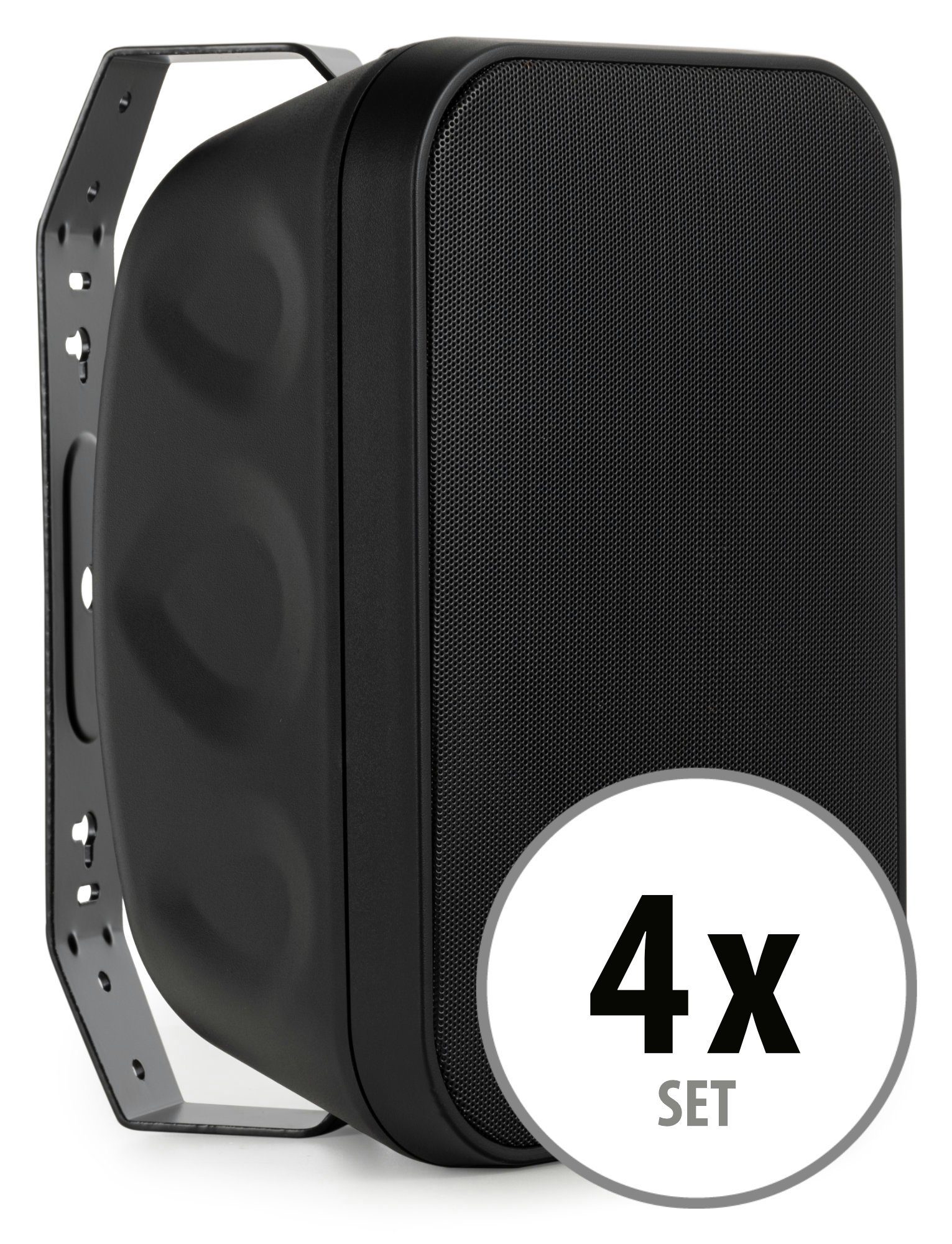 McGrey OLS-651 DJ PA Zwei-Wege-System Outdoor-Lautsprecher Außenlautsprecher (N/A, 60 W, Allwetter-Lautsprecher für Garten, Terrasse, Restaurant)