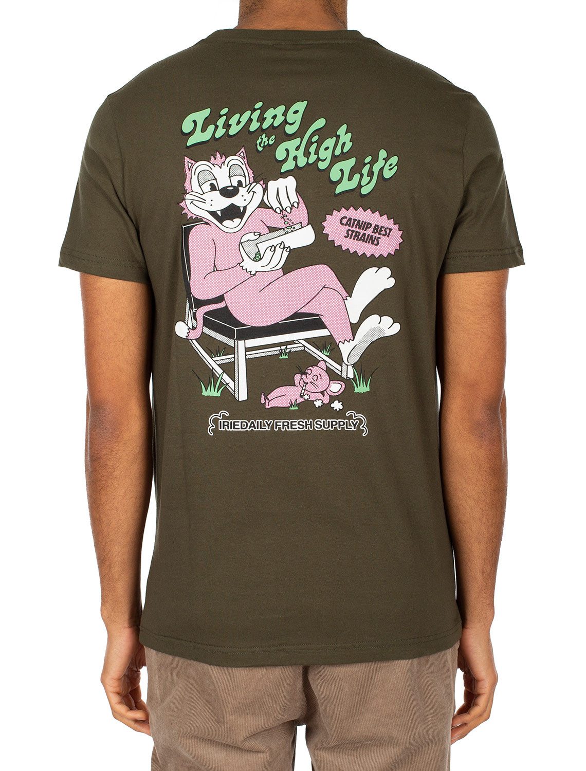 iriedaily T-Shirt T-Shirt Iriedaily Fresh Supply (1-tlg) Artwork Huffo