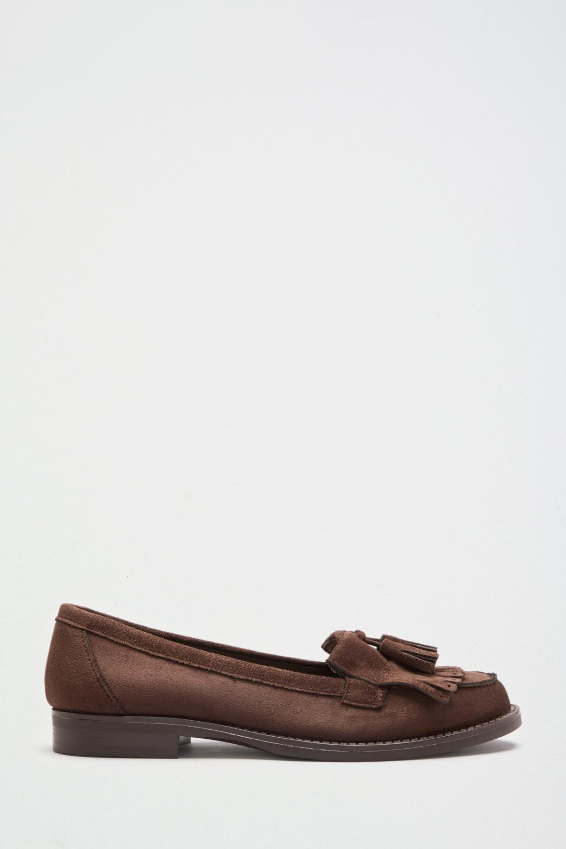 LIPSY Lipsy Schlupf-Loafer mit Fransen und Quasten Loafer (1-tlg)