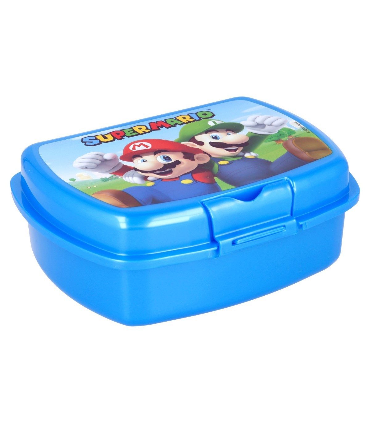 Super Mario Lunchbox Kinder Brotdose für unterwegs und Kindergarten, (Packung, Pack)