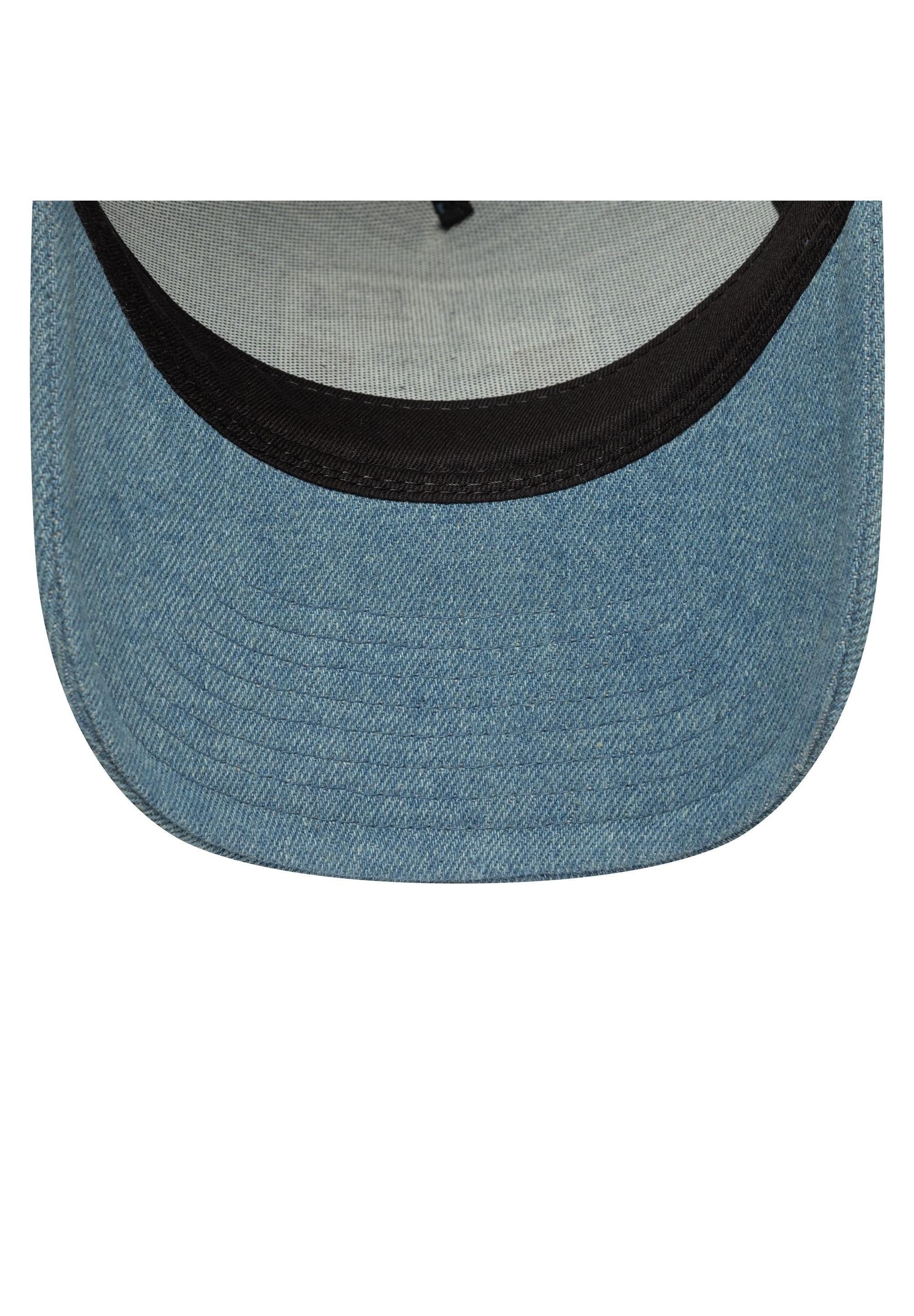 New Era Baseball Cap New Era Denim Patch A-Frame Trucker Cap Blau (1-St)