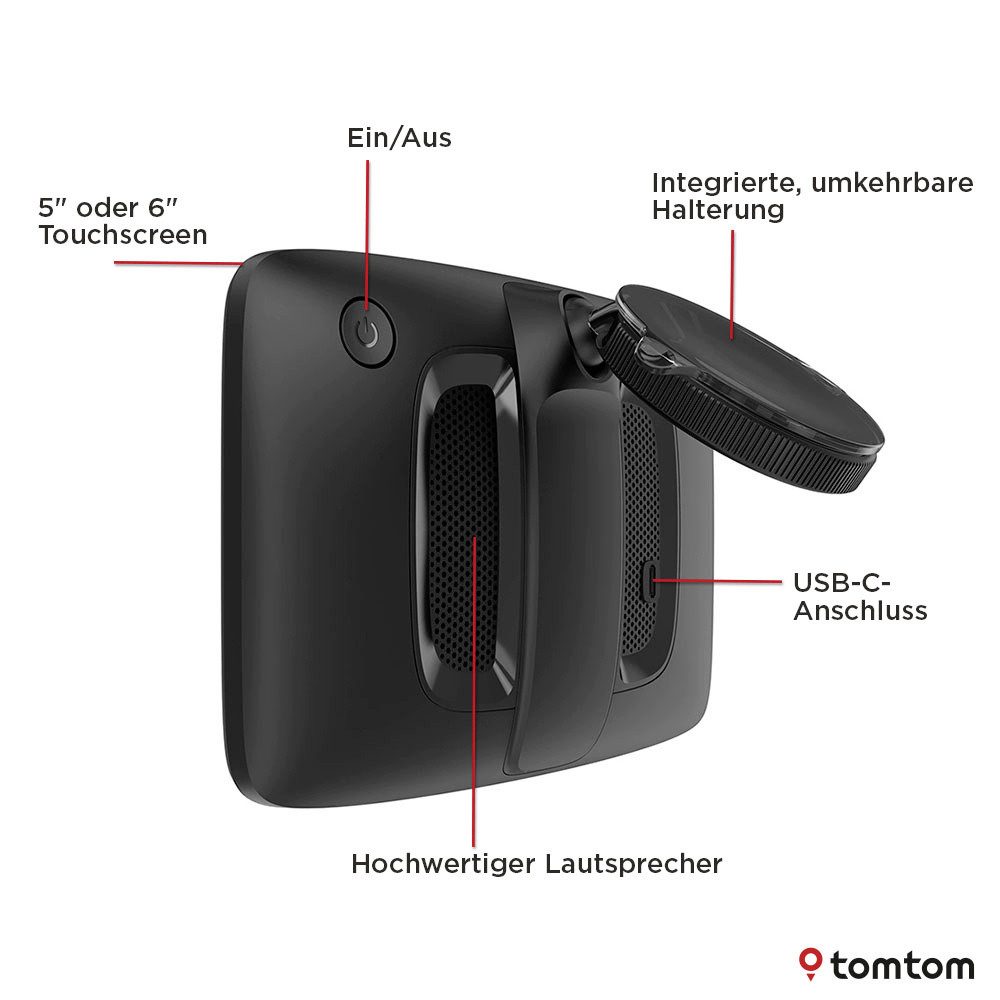 TomTom TomTom Go Prof 5" 2nd LKW-Navi 12.7 cm 5 Zoll Navigationsgerät