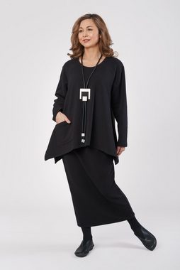 déjà vu Fashion Tunikashirt Strenesse Oberteil in A-Form aus gerippter Baumwolle (1-tlg)